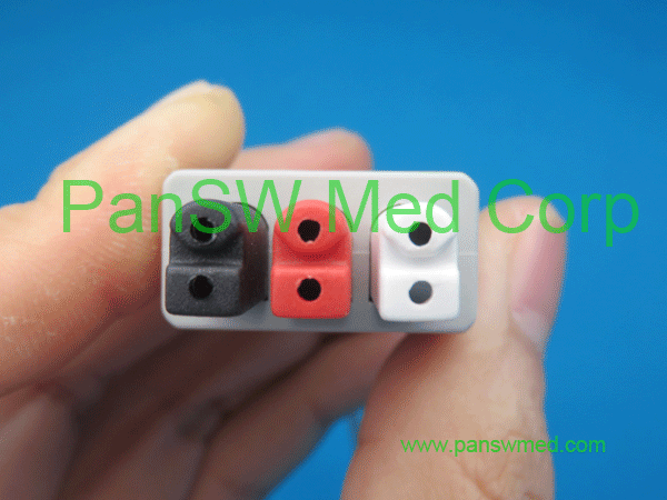 compatible AHA color ECG leads for Mindray